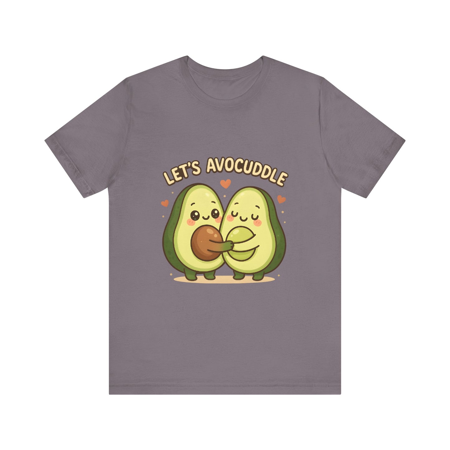 Cute Avocado Couple Tee, Fun Unisex Tee, Avocado Lover Gift, Trendy Graphic Tee, Casual Everyday Shirt