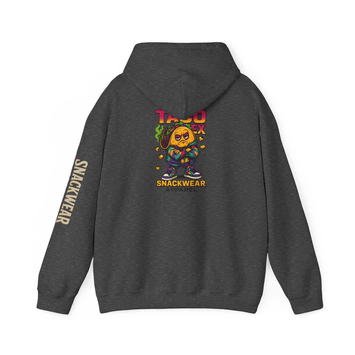 Taco Lovers Unisex Hooded Sweatshirt - Fun Snackwear Apparel