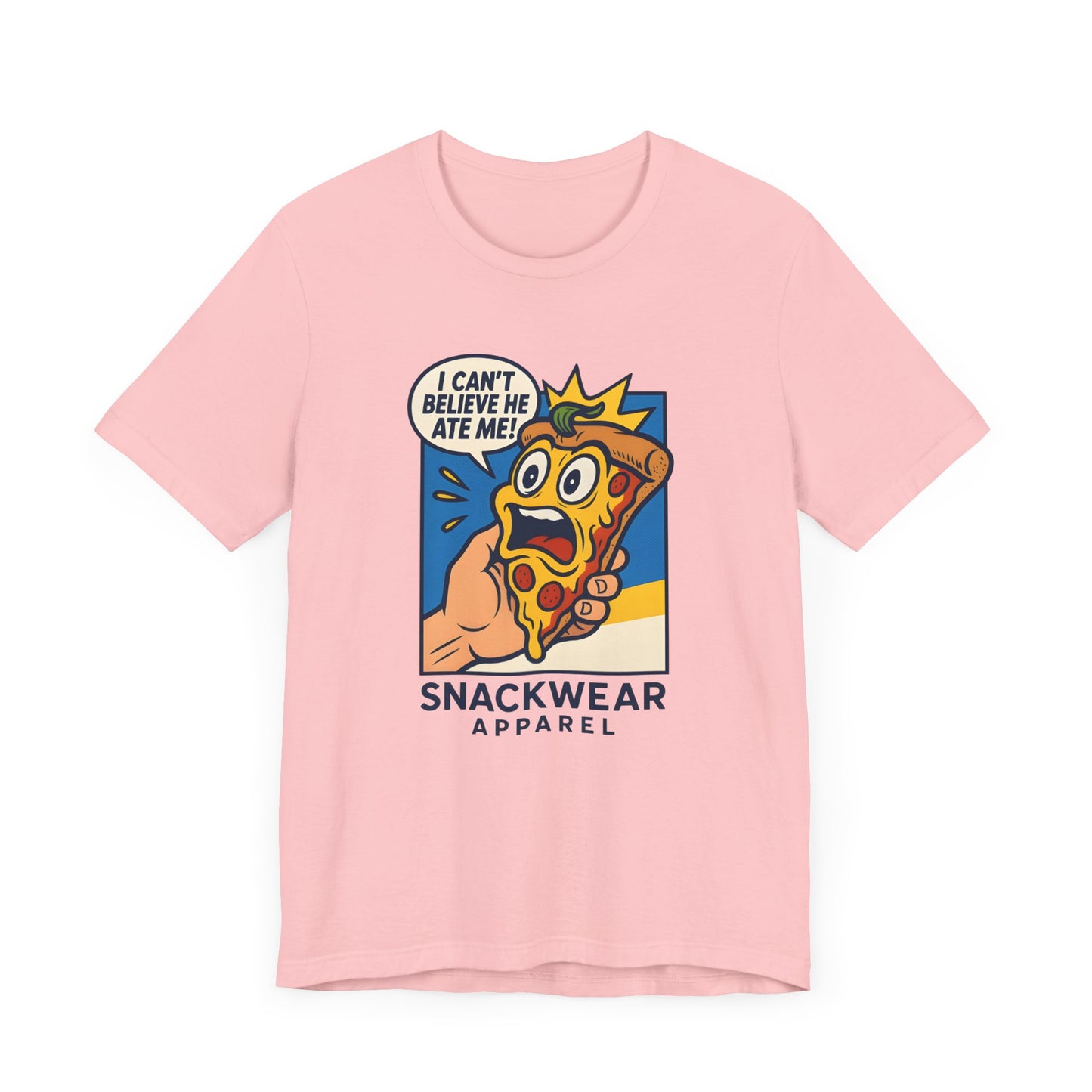Funny Snackwear T-Shirt - "I Can't Believe He Ate Me!"