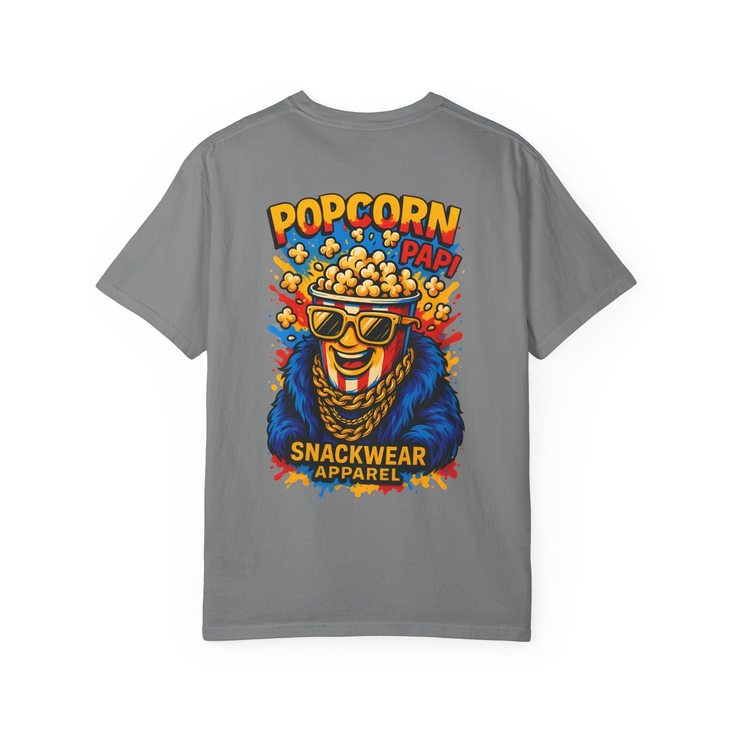 Popcorn Party Unisex T-Shirt - Fun Snackwear Apparel for Movie Lovers