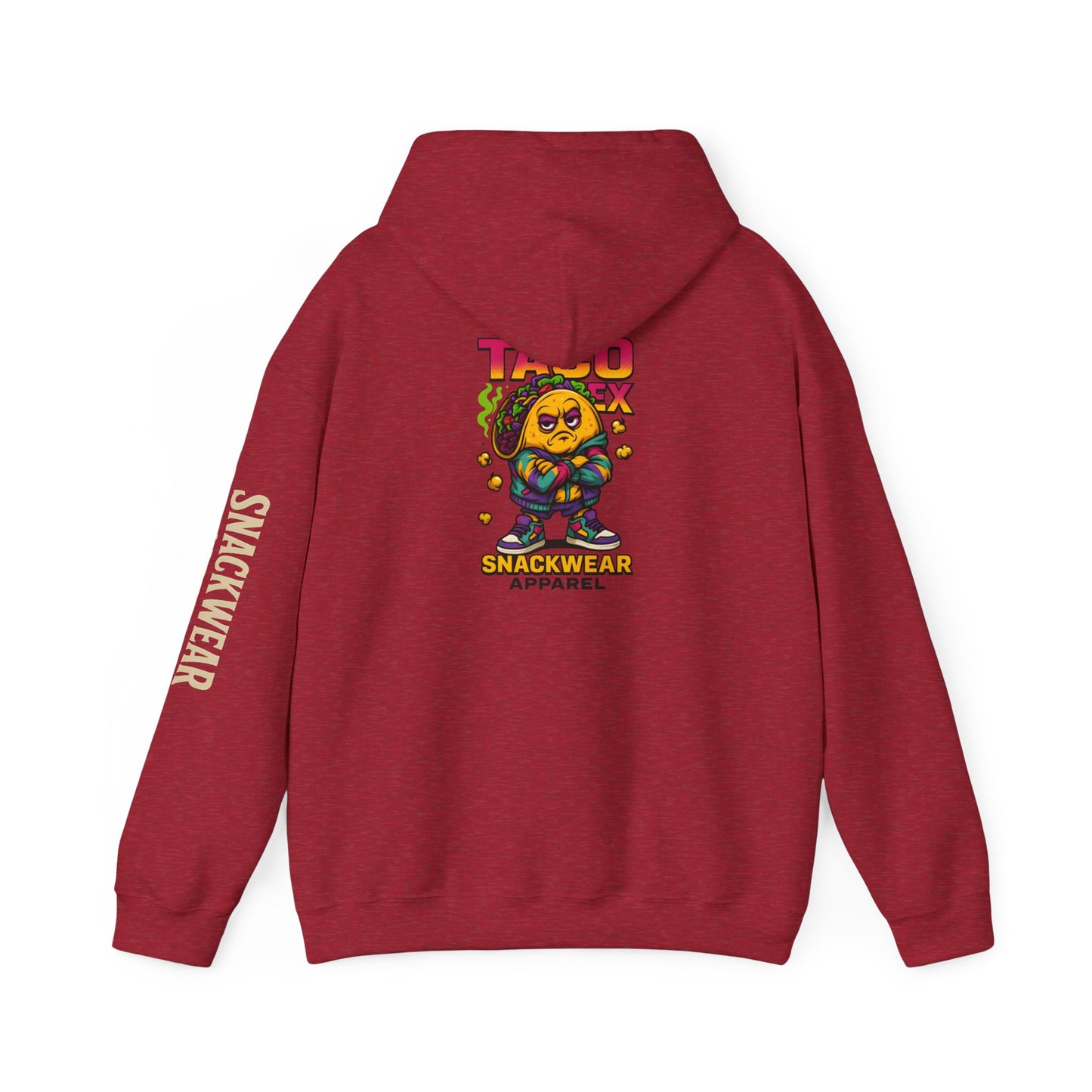 Taco Lovers Unisex Hooded Sweatshirt - Fun Snackwear Apparel