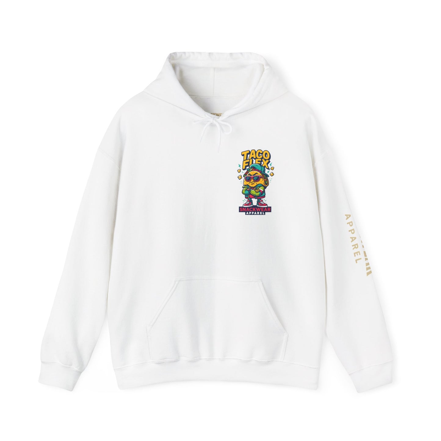 Taco Lovers Unisex Hooded Sweatshirt - Fun Snackwear Apparel