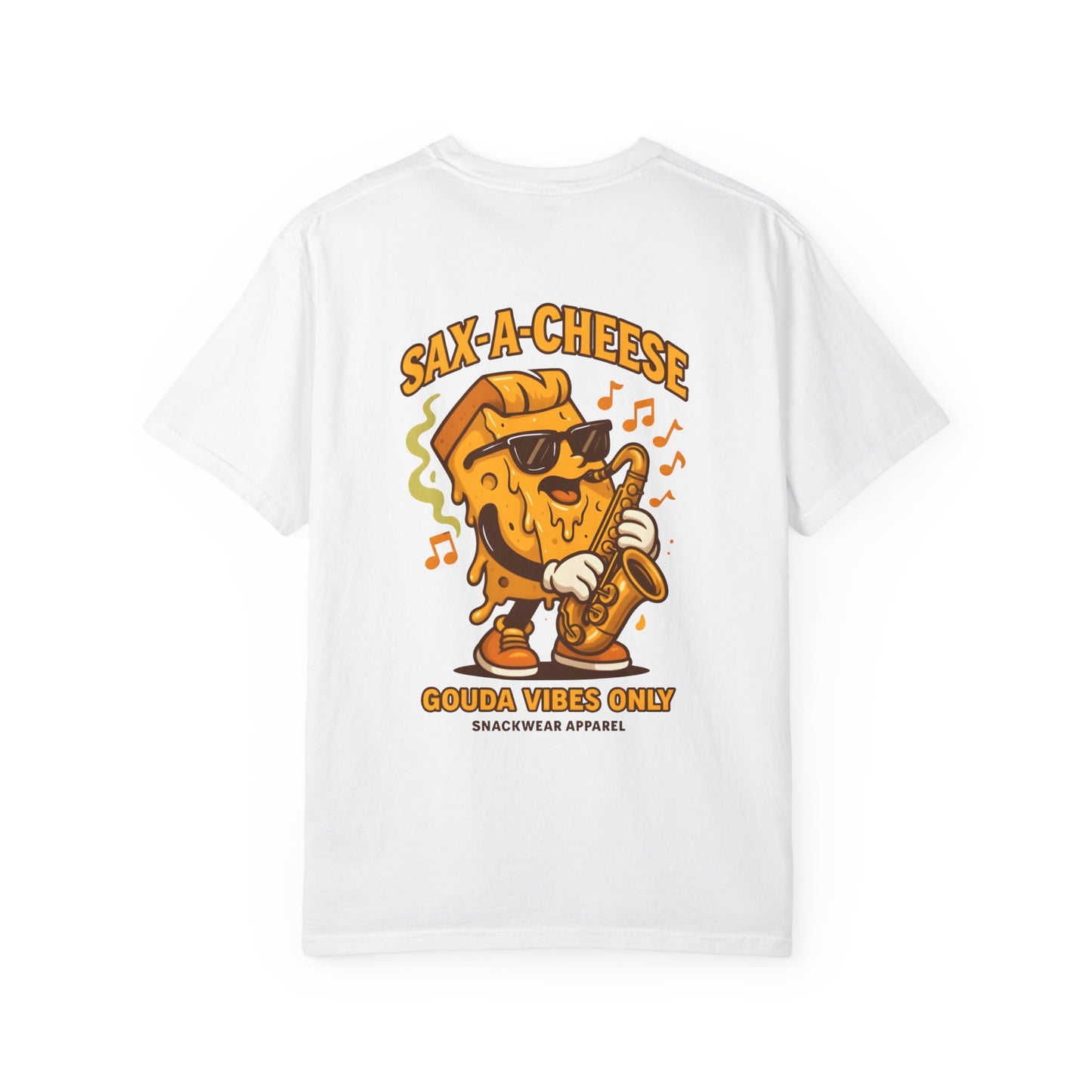 Gouda Vibes Only Unisex T-Shirt - Fun Cheese Graphic Tee for Music Lovers