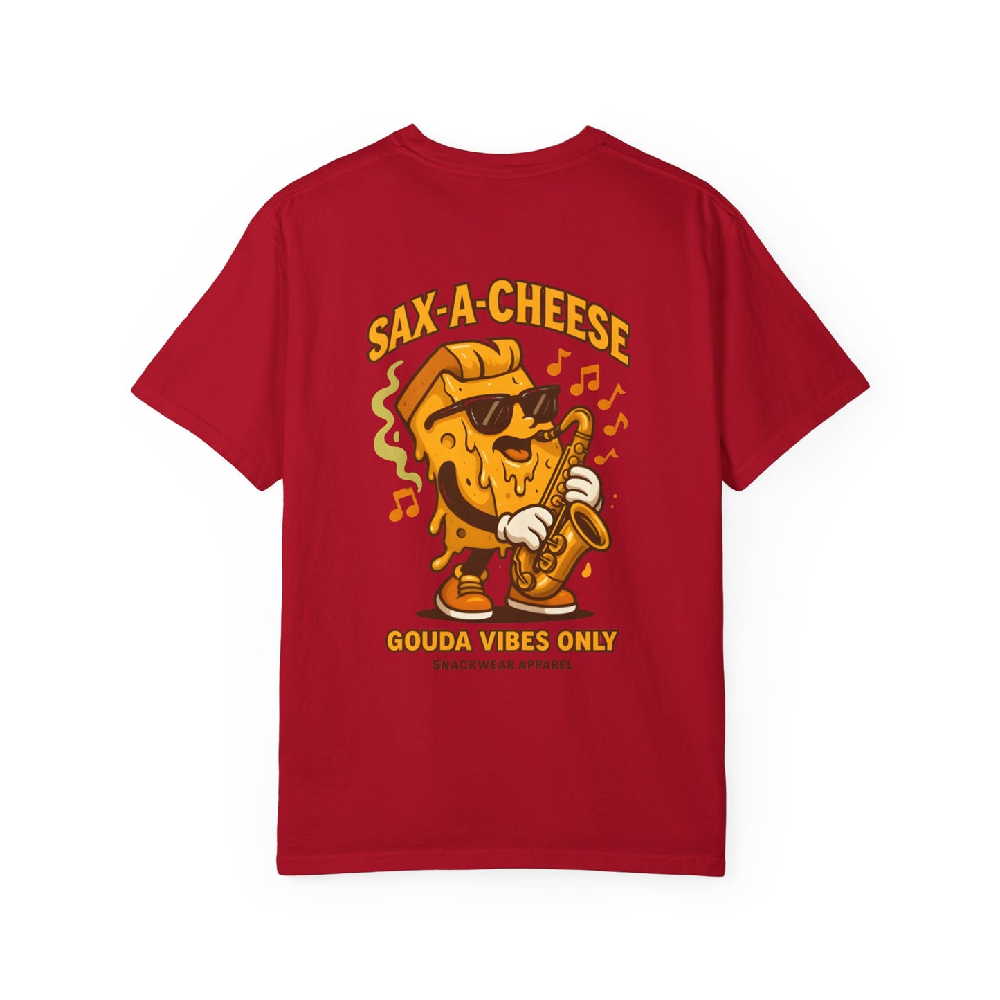 Gouda Vibes Only Unisex T-Shirt - Fun Cheese Graphic Tee for Music Lovers