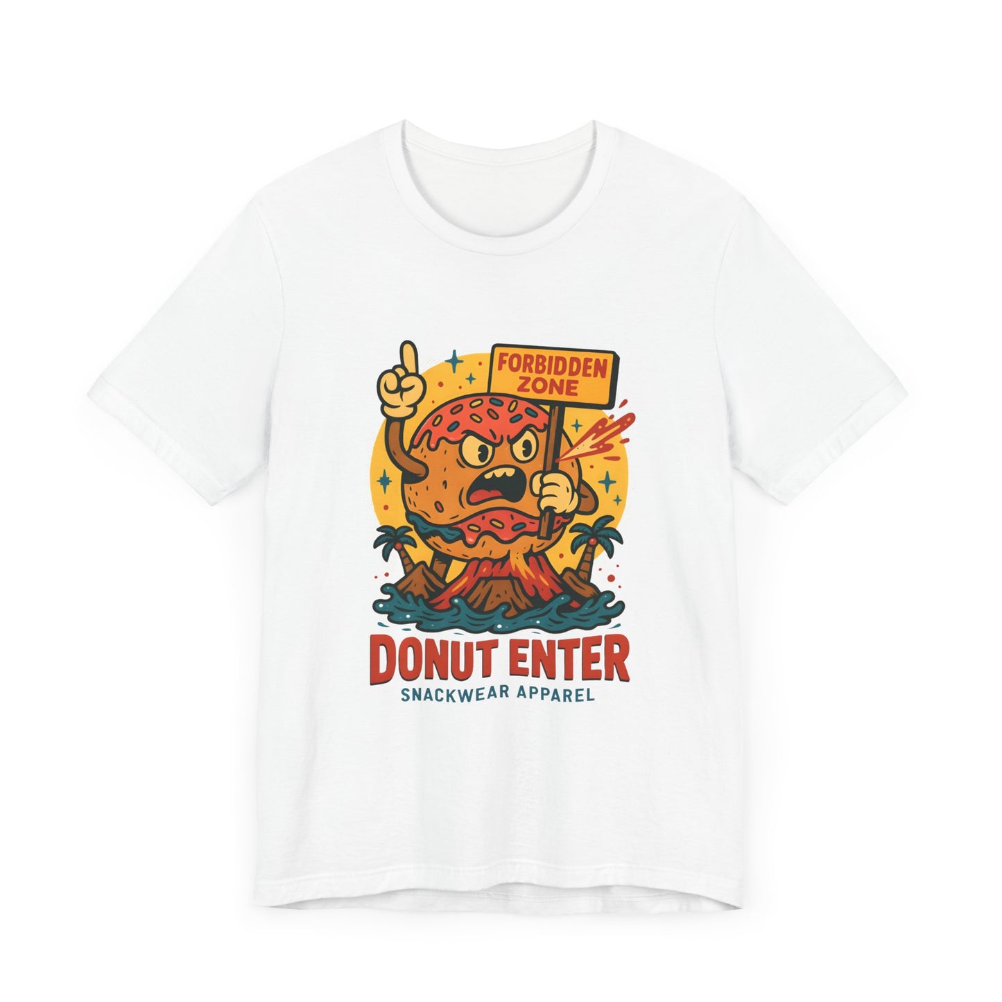 Forbidden Zone Snackwear Tee - Fun Unisex Jersey T-Shirt for Food Lovers