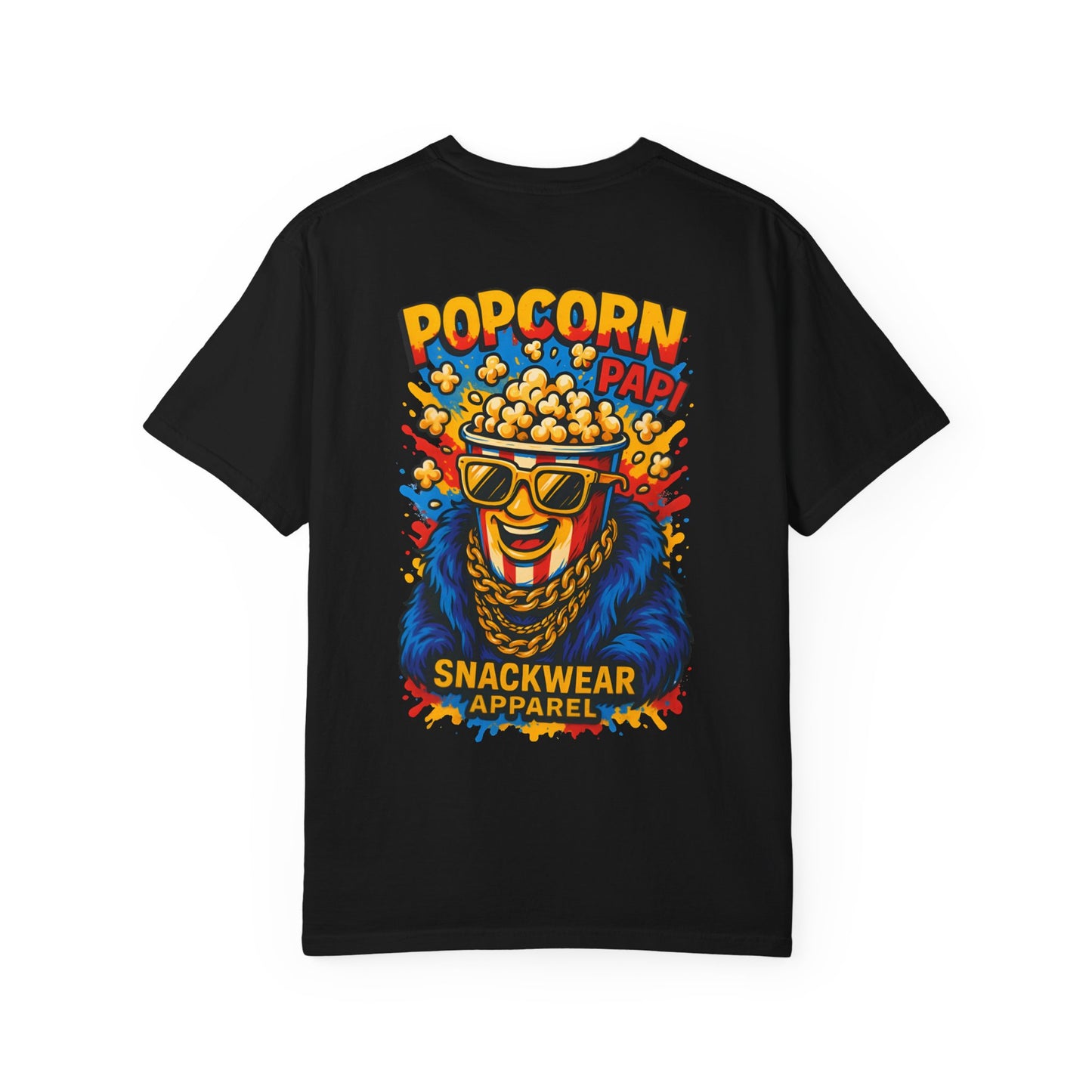 Popcorn Party Unisex T-Shirt - Fun Snackwear Apparel for Movie Lovers