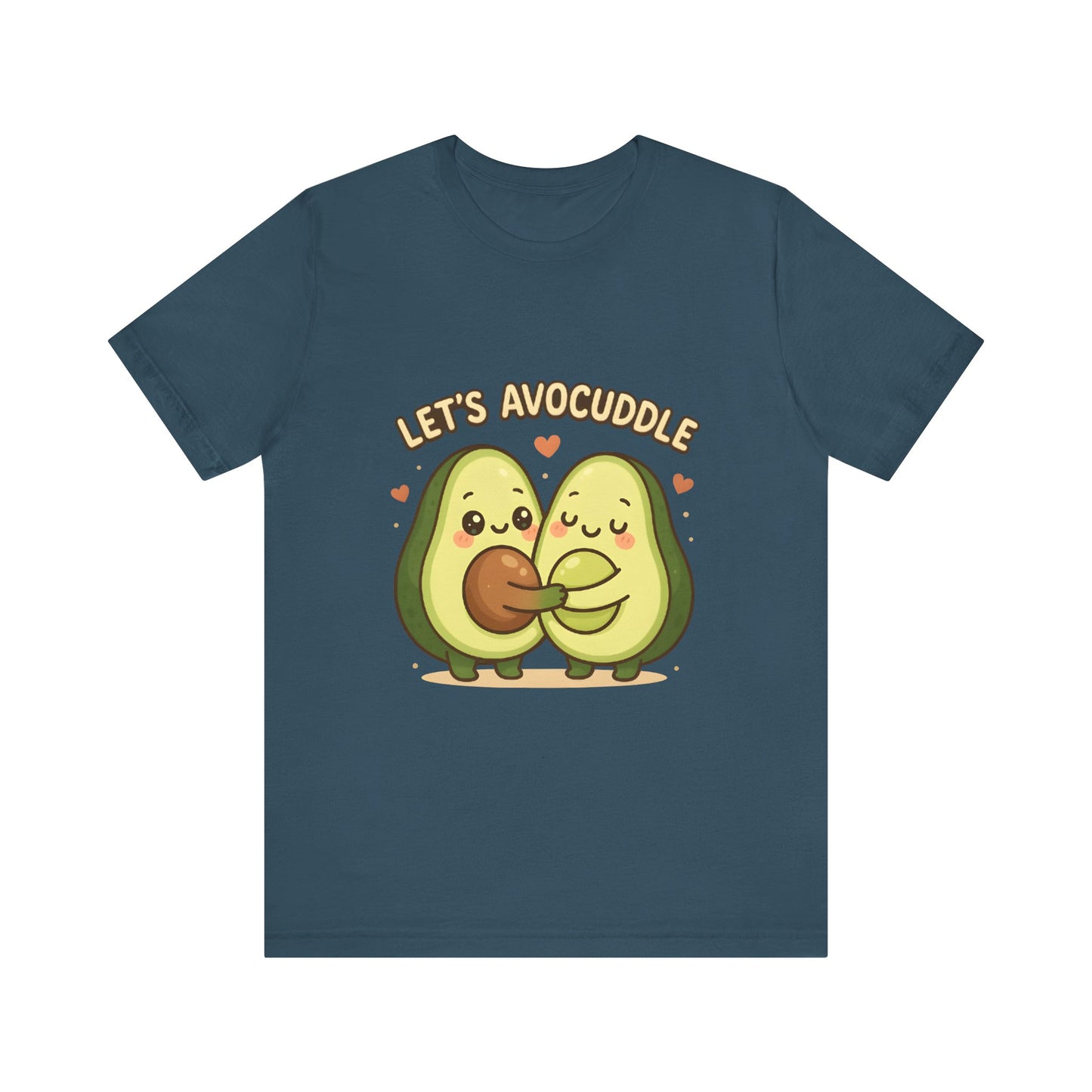 Cute Avocado Couple Tee, Fun Unisex Tee, Avocado Lover Gift, Trendy Graphic Tee, Casual Everyday Shirt