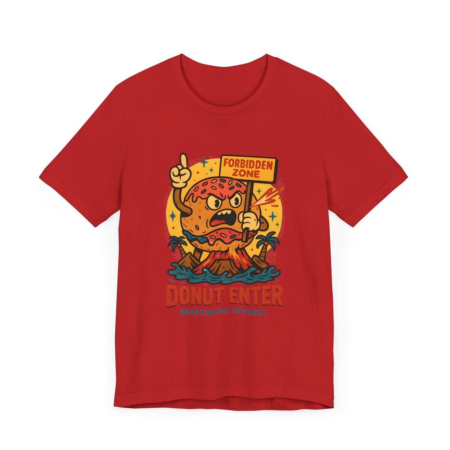 Forbidden Zone Snackwear Tee - Fun Unisex Jersey T-Shirt for Food Lovers