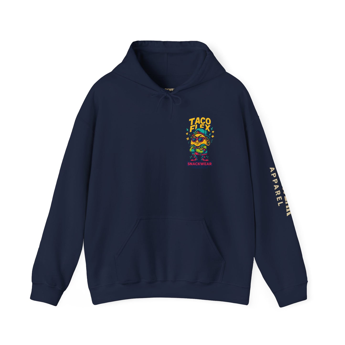 Taco Lovers Unisex Hooded Sweatshirt - Fun Snackwear Apparel