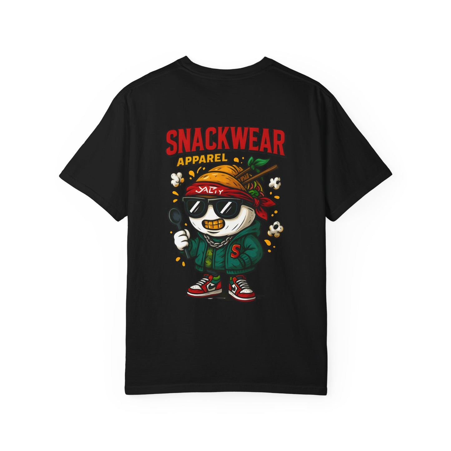 Fun Unisex Vintage Snackwear T-Shirt with Ramen Graphics