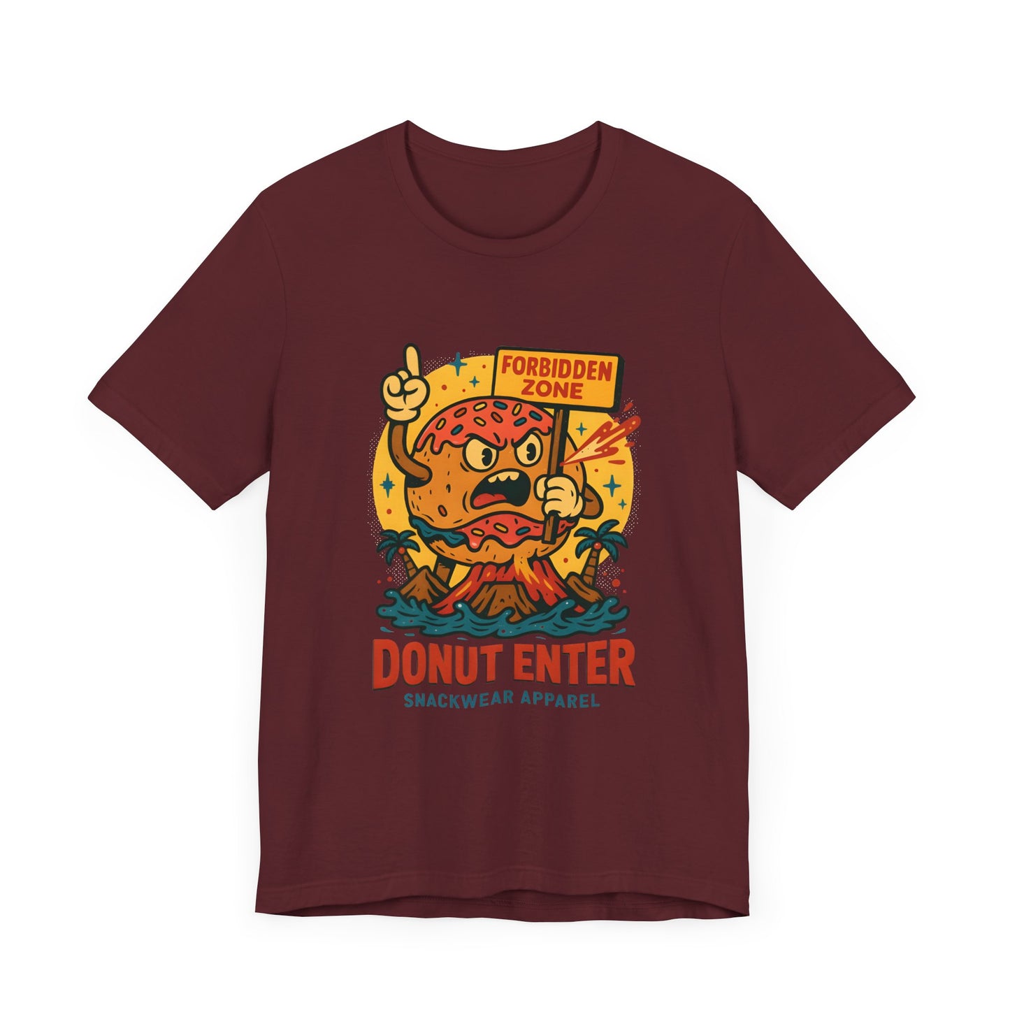 Forbidden Zone Snackwear Tee - Fun Unisex Jersey T-Shirt for Food Lovers