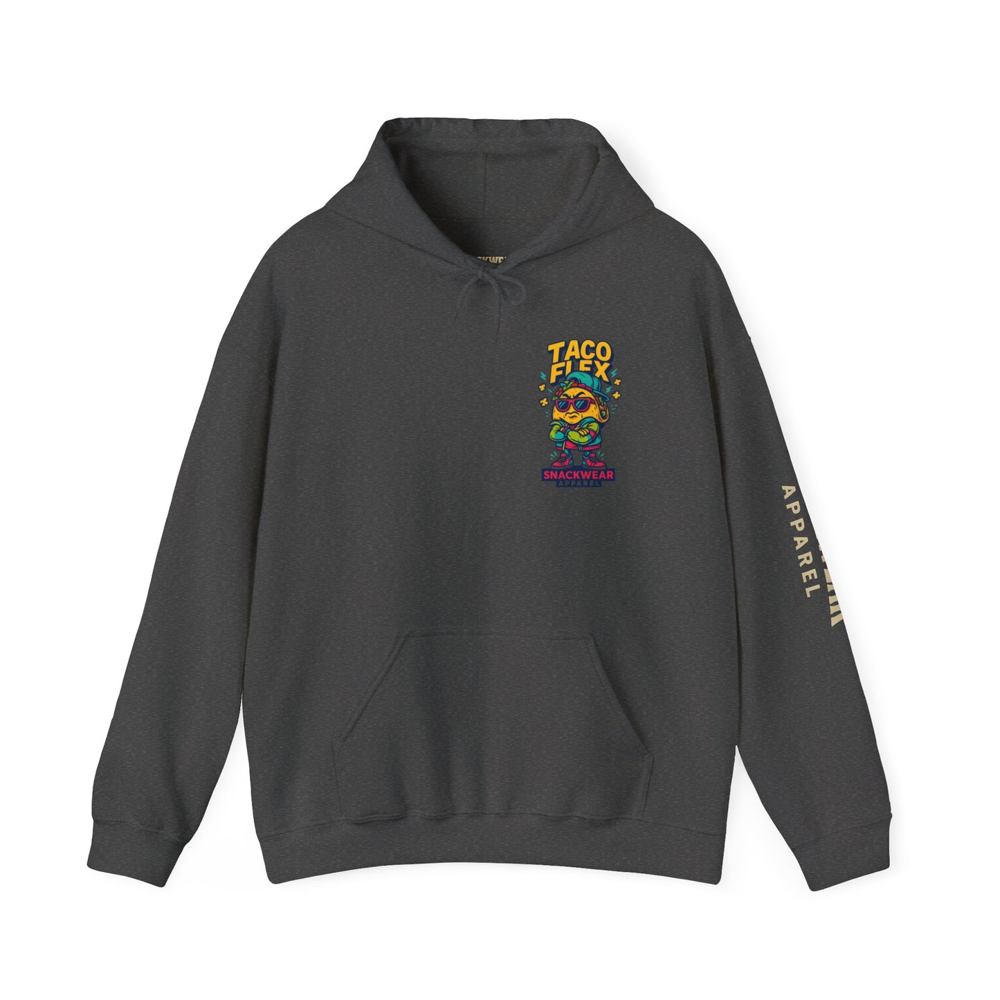 Taco Lovers Unisex Hooded Sweatshirt - Fun Snackwear Apparel