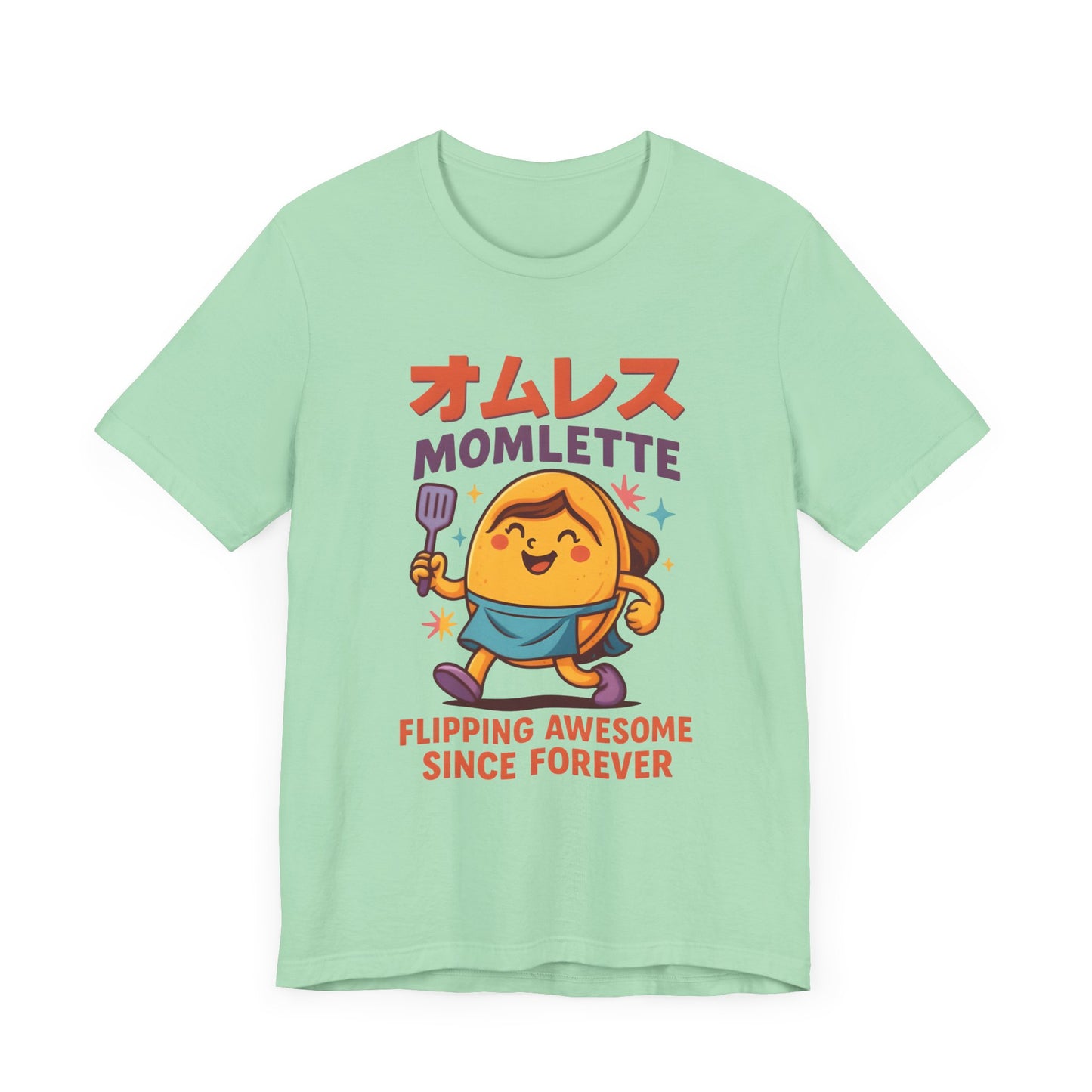 Flipping Awesome Momlette Unisex Tee - Fun Graphic T-Shirt