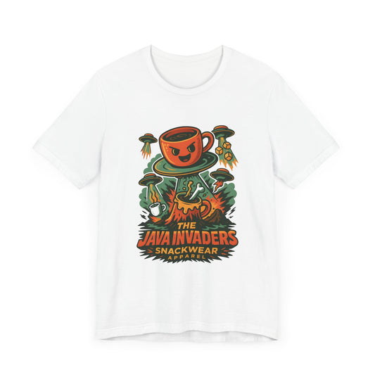 Retro Java Invaders Snackwear Tee