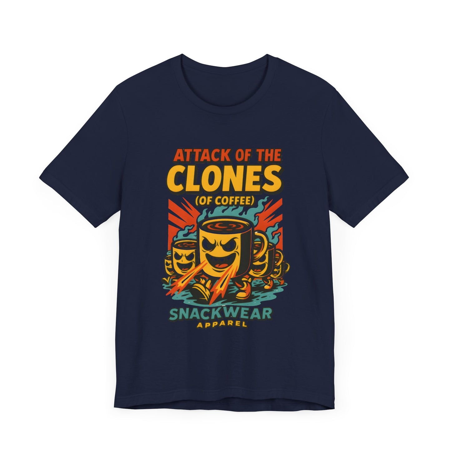 Funny Coffee Tee - Attack of the Clones of Coffee