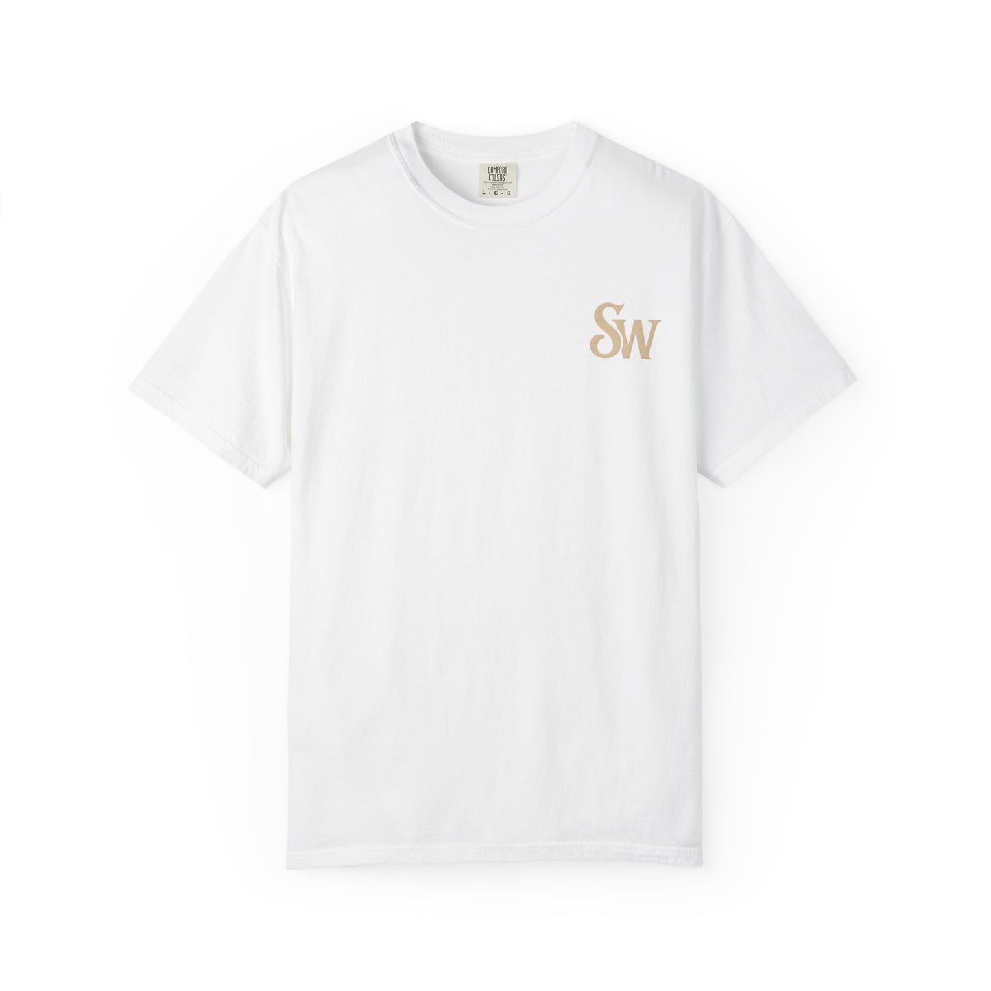 Fun Unisex Garment-Dyed T-Shirt – Peach Please Design for Summer Vibes