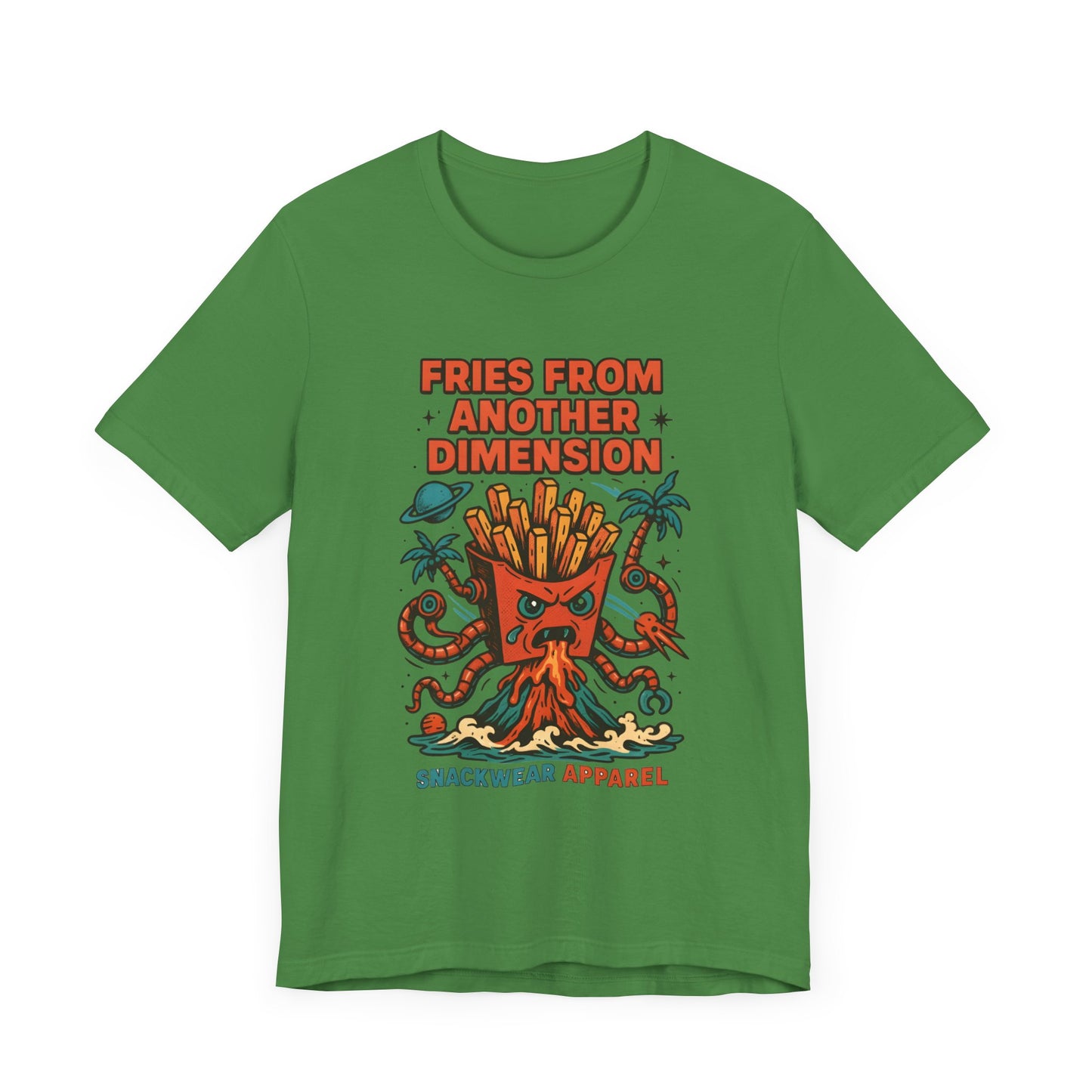 Fries From Another Dimension Unisex Tee - Fun & Quirky Graphic T-Shirt