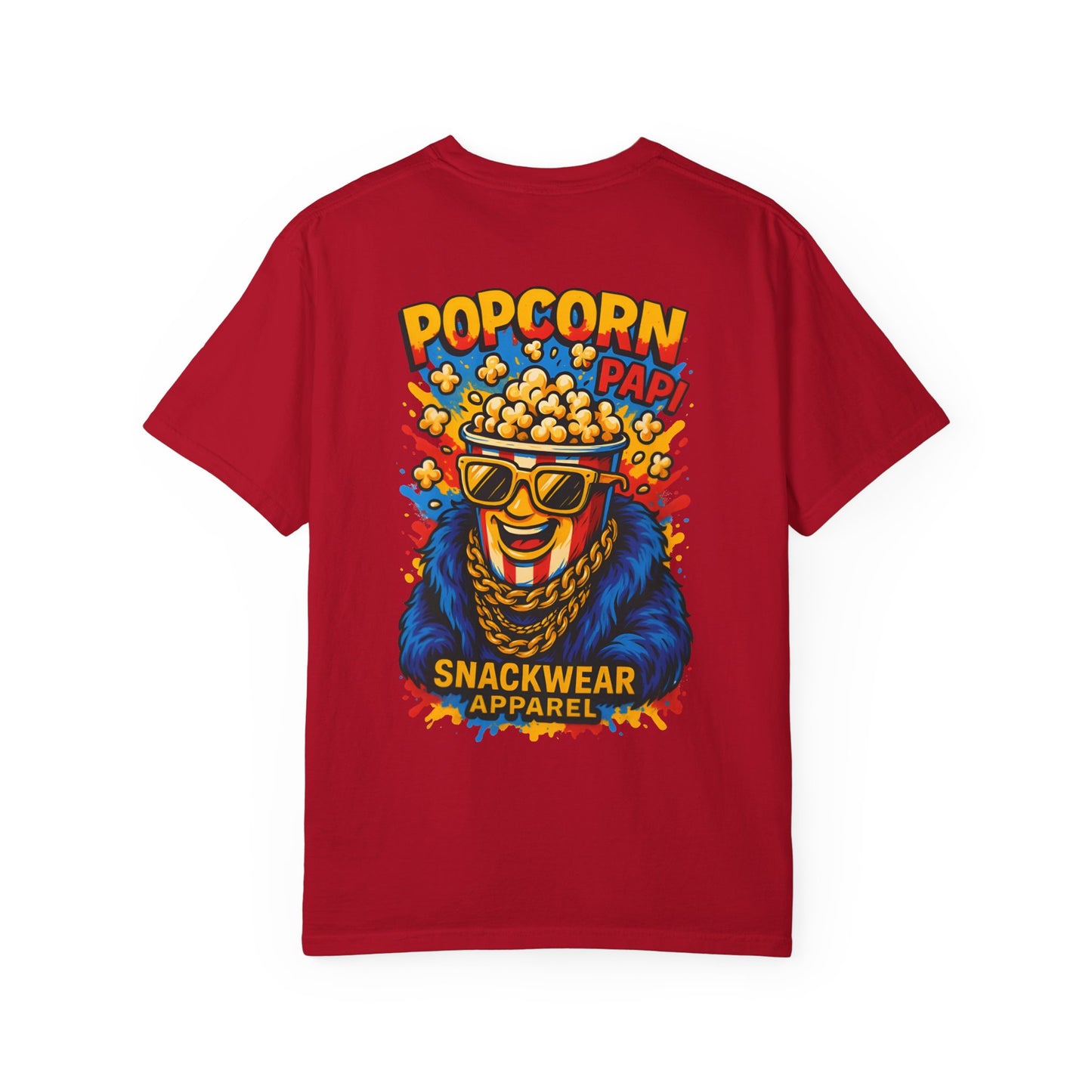 Popcorn Party Unisex T-Shirt - Fun Snackwear Apparel for Movie Lovers