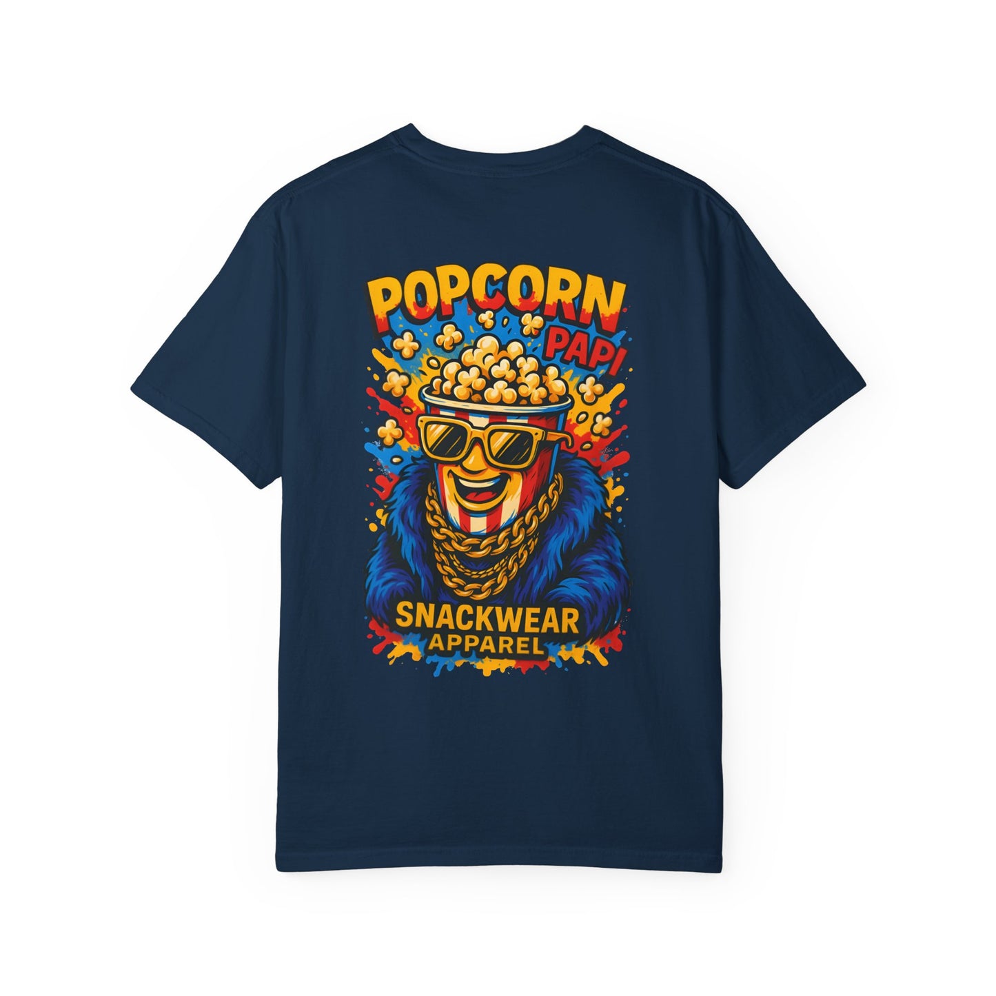 Popcorn Party Unisex T-Shirt - Fun Snackwear Apparel for Movie Lovers