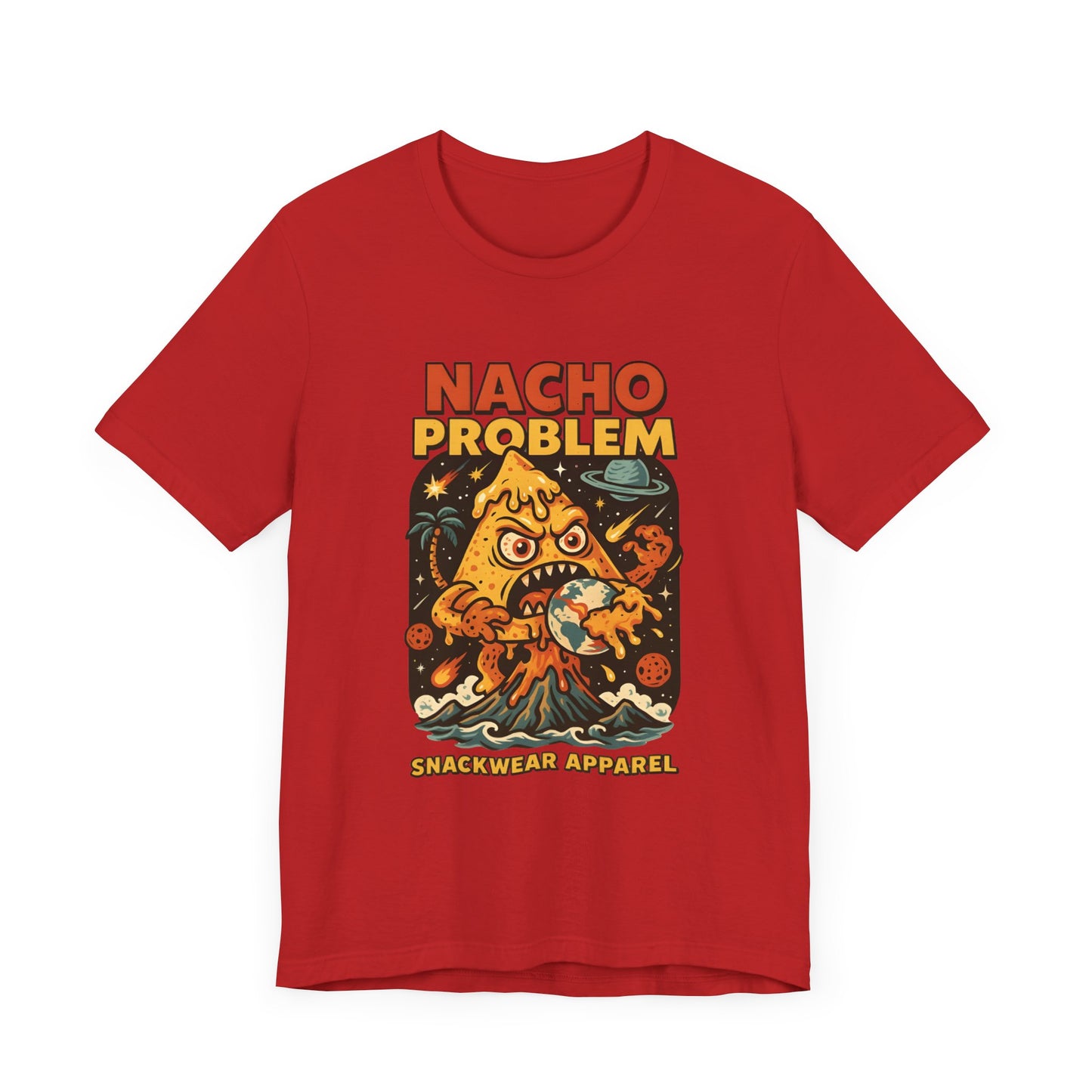 Nacho Problem Snackwear Tee - Fun Unisex Jersey Short Sleeve T-Shirt