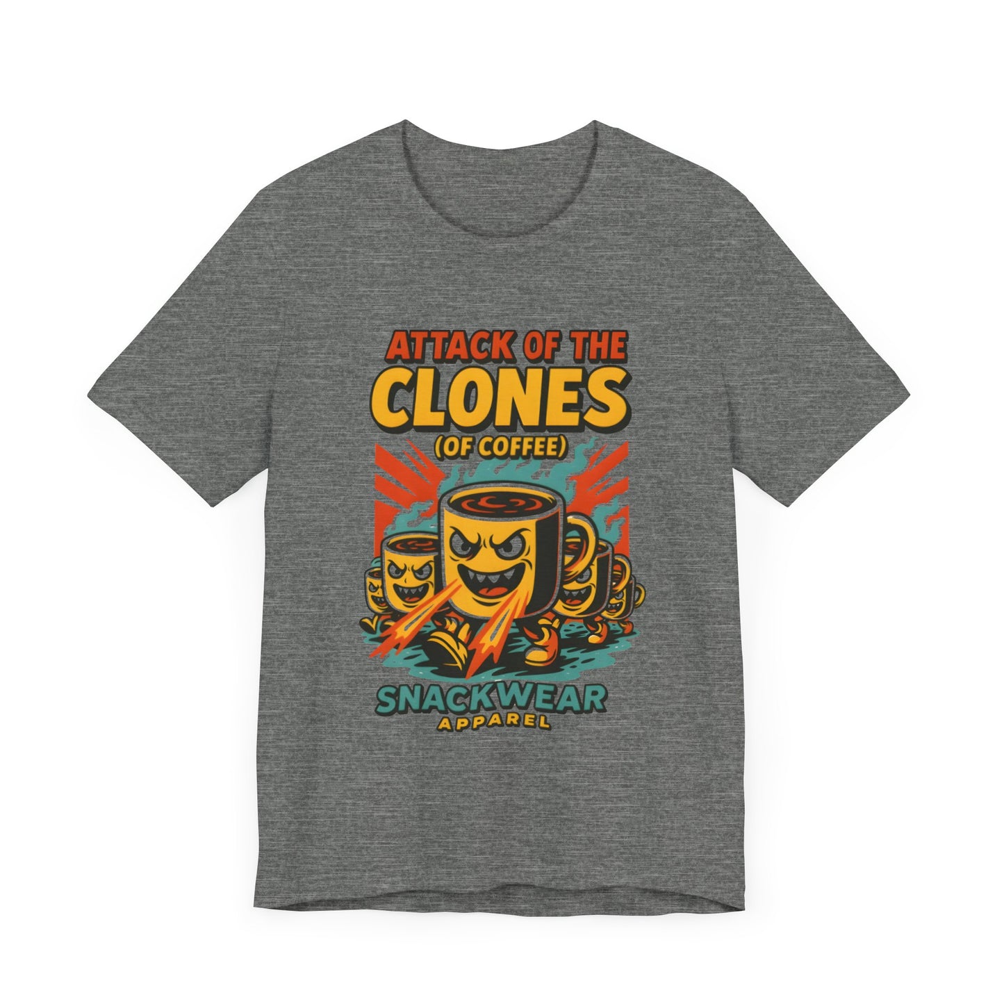 Funny Coffee Tee - Attack of the Clones of Coffee