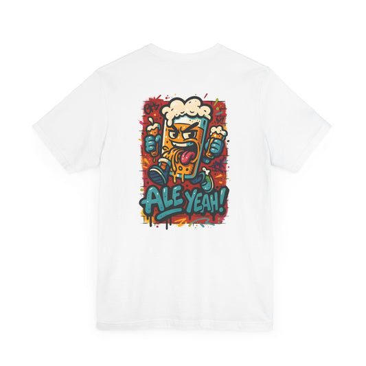 Ale Yeah! Unisex Jersey Tee - Fun Beer Graphic T-Shirt for Party Lovers