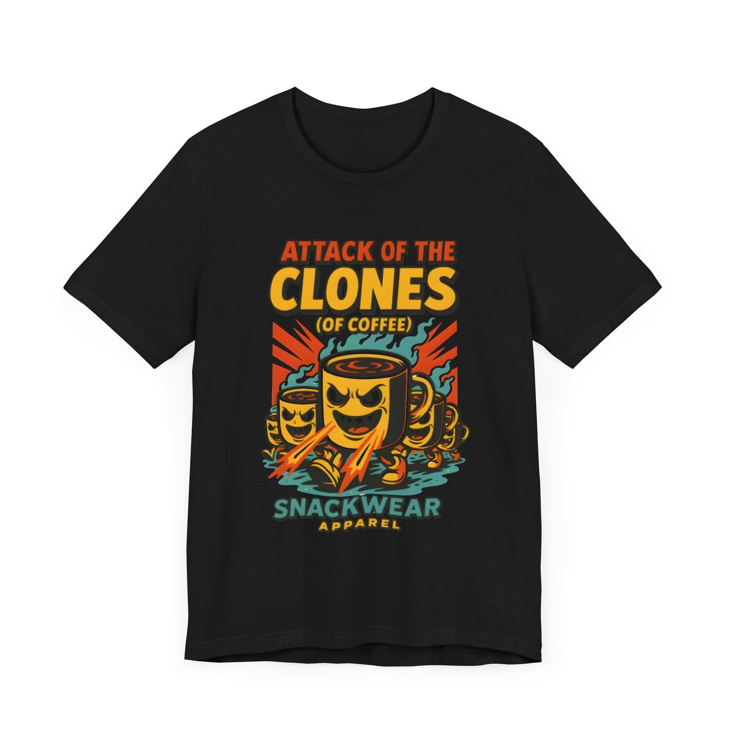 Funny Coffee Tee - Attack of the Clones of Coffee