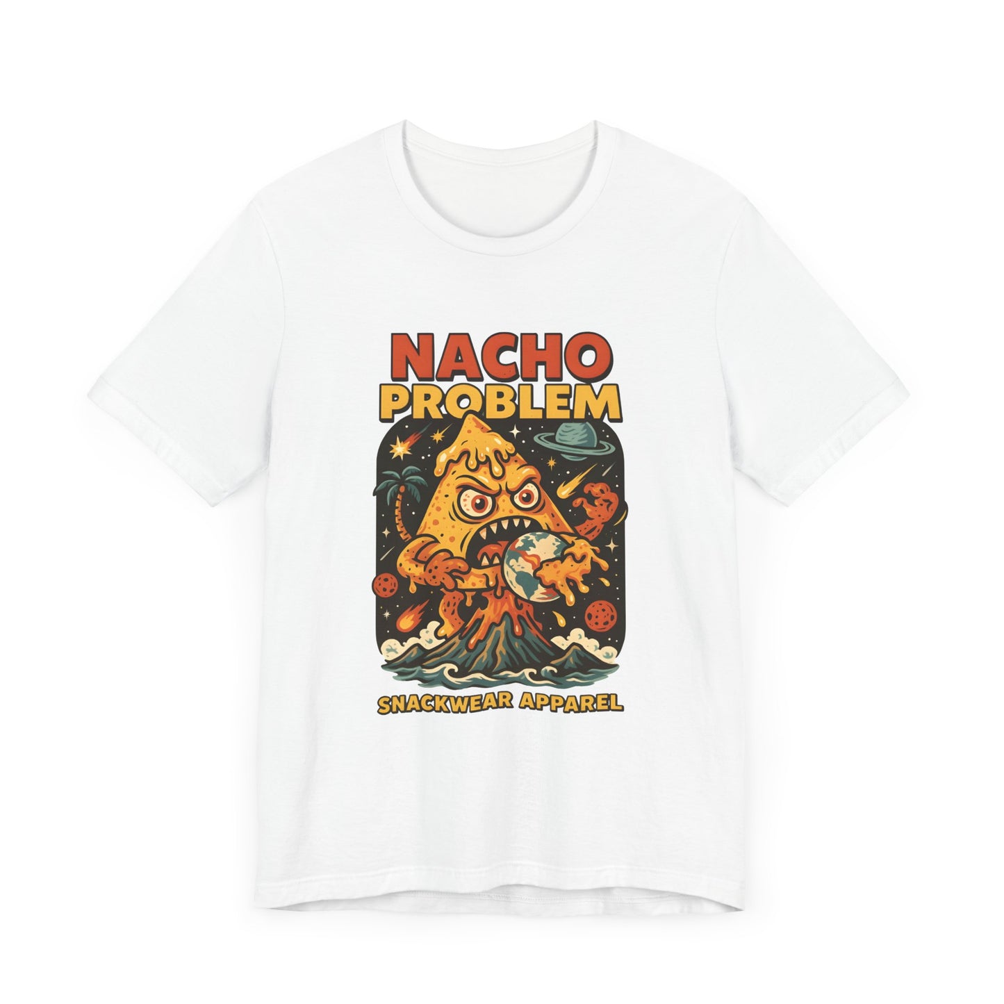 Nacho Problem Snackwear Tee - Fun Unisex Jersey Short Sleeve T-Shirt