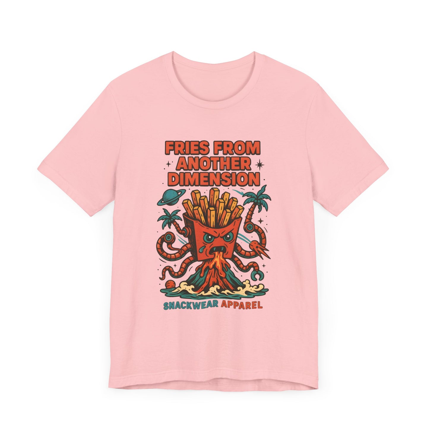 Fries From Another Dimension Unisex Tee - Fun & Quirky Graphic T-Shirt