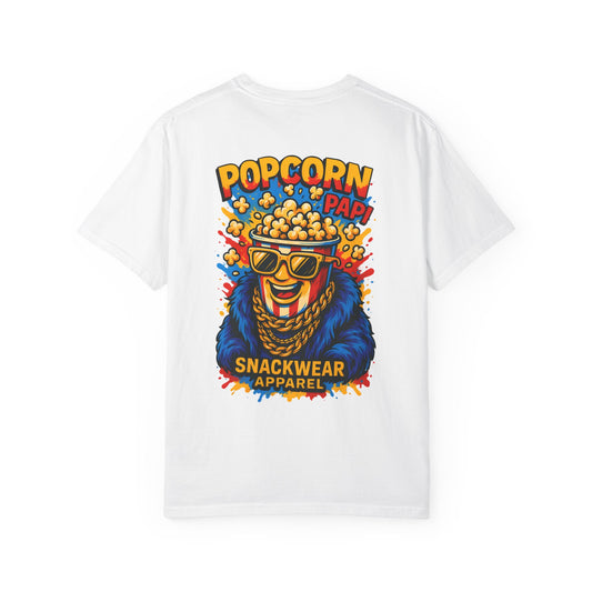 Popcorn Party Unisex T-Shirt - Fun Snackwear Apparel for Movie Lovers