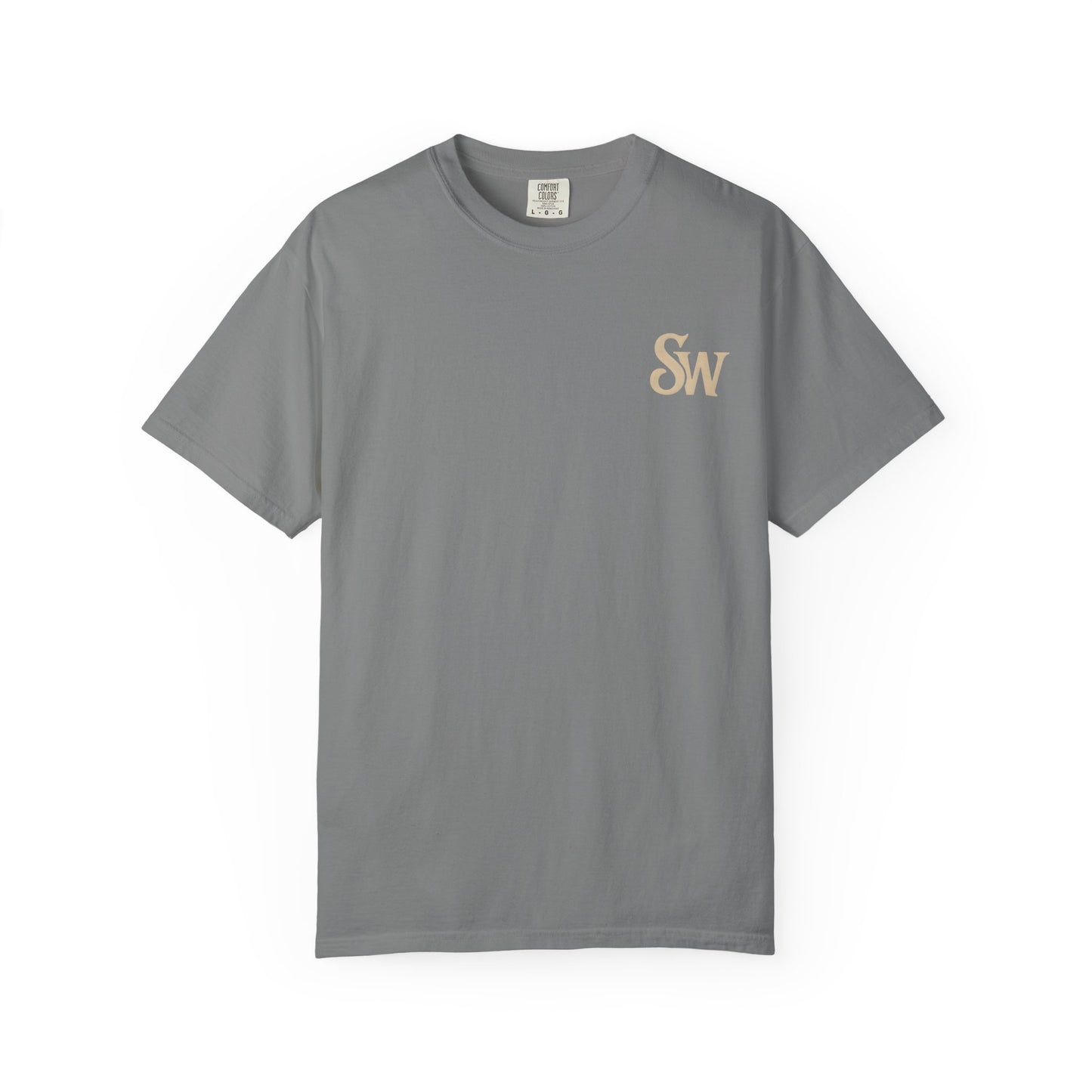 Fun Unisex Garment-Dyed T-Shirt – Peach Please Design for Summer Vibes