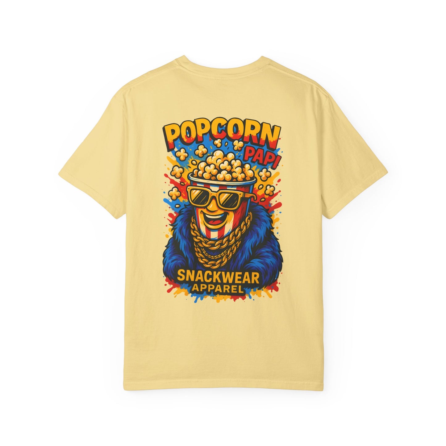 Popcorn Party Unisex T-Shirt - Fun Snackwear Apparel for Movie Lovers