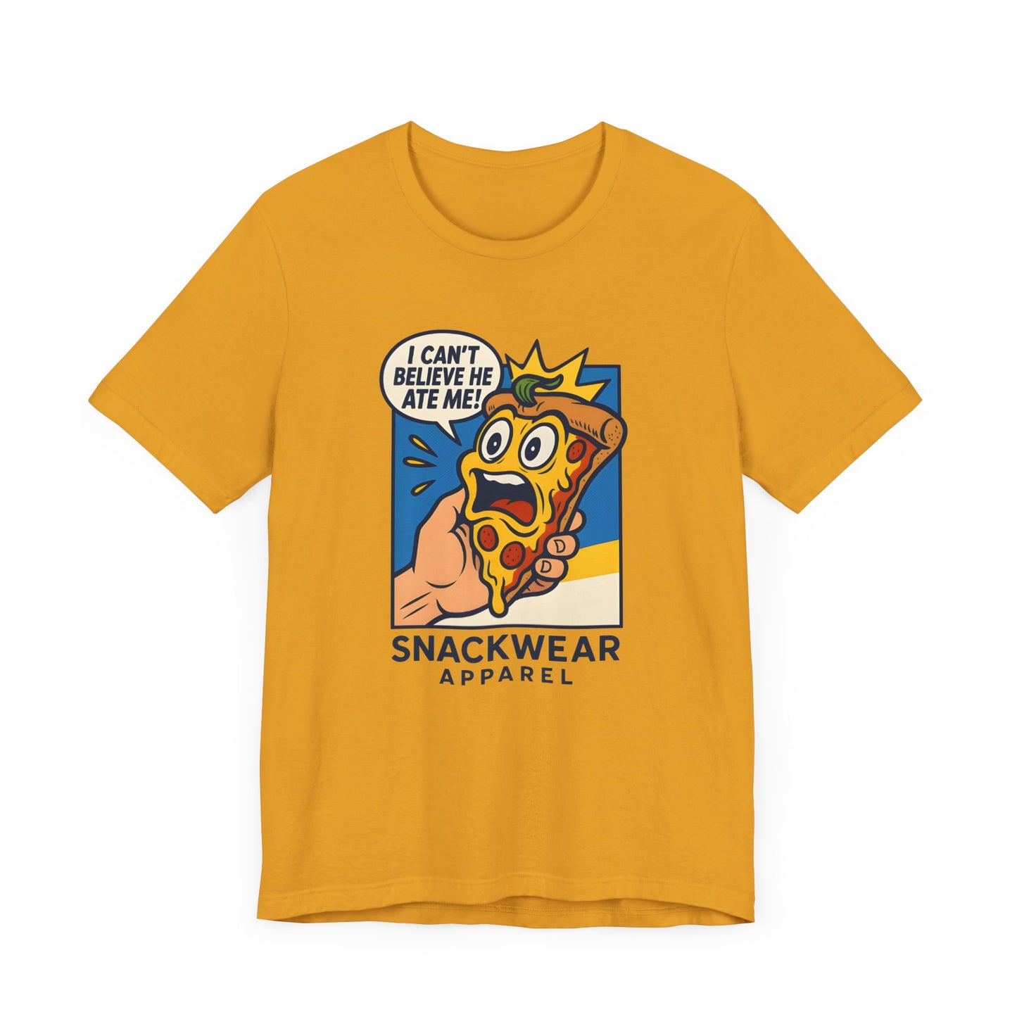 Funny Snackwear T-Shirt - "I Can't Believe He Ate Me!"